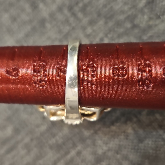 Vintage 925 Art Deco Cameo Ring Size 7 to 7.25 - Picture 6 of 6